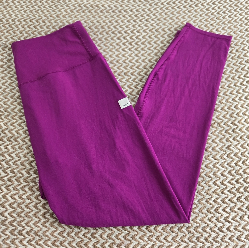 Vuori Magenta High-Rise Performance Leggings